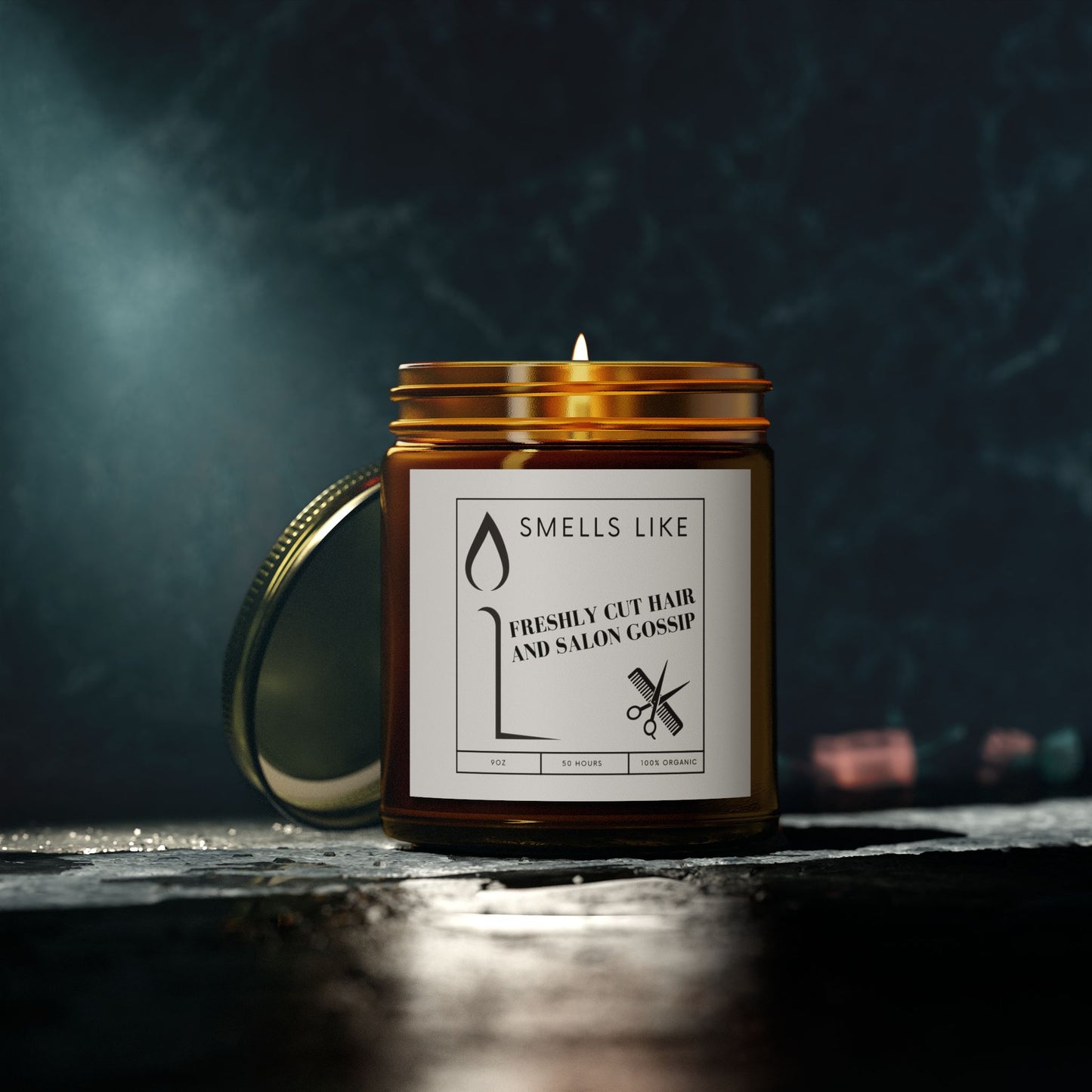 Scented Candles, Brand New Look The Candle for a Fresh Cut!