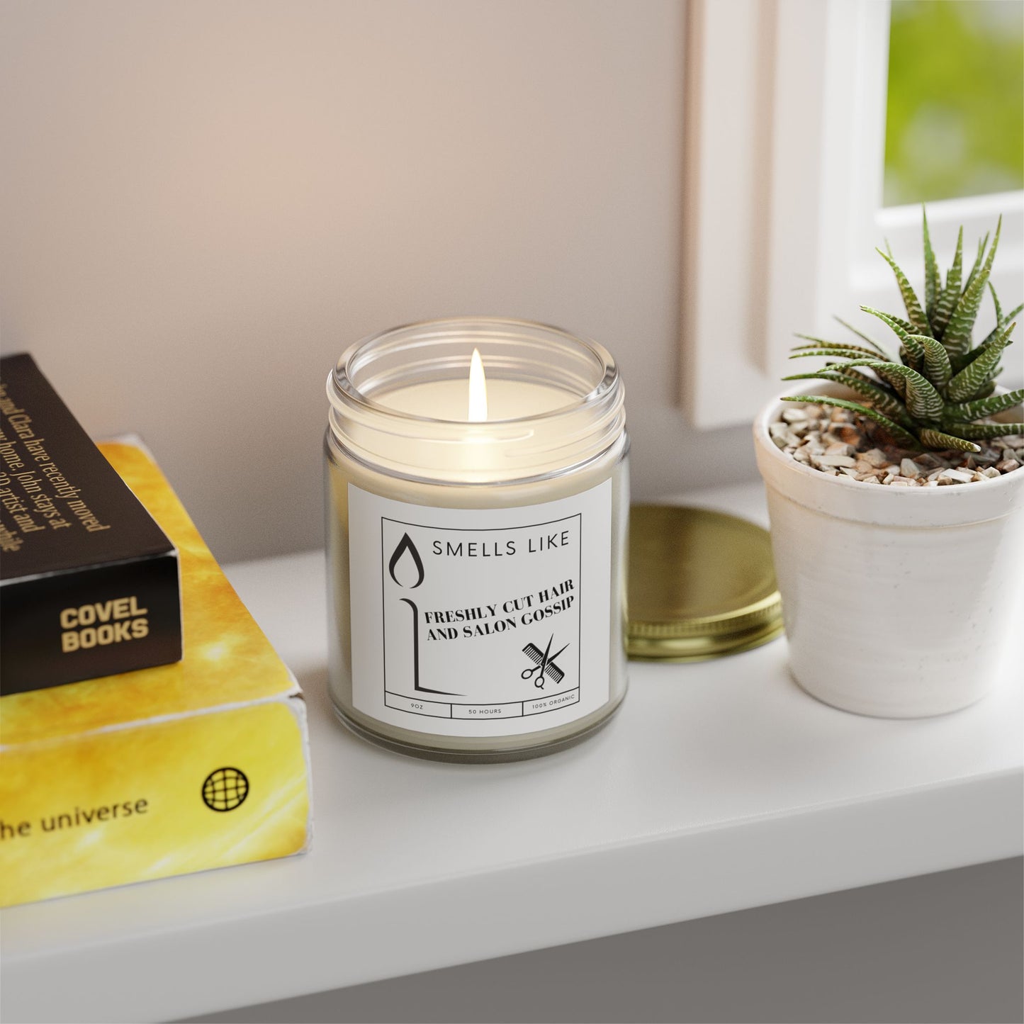 Scented Candles, Brand New Look The Candle for a Fresh Cut!