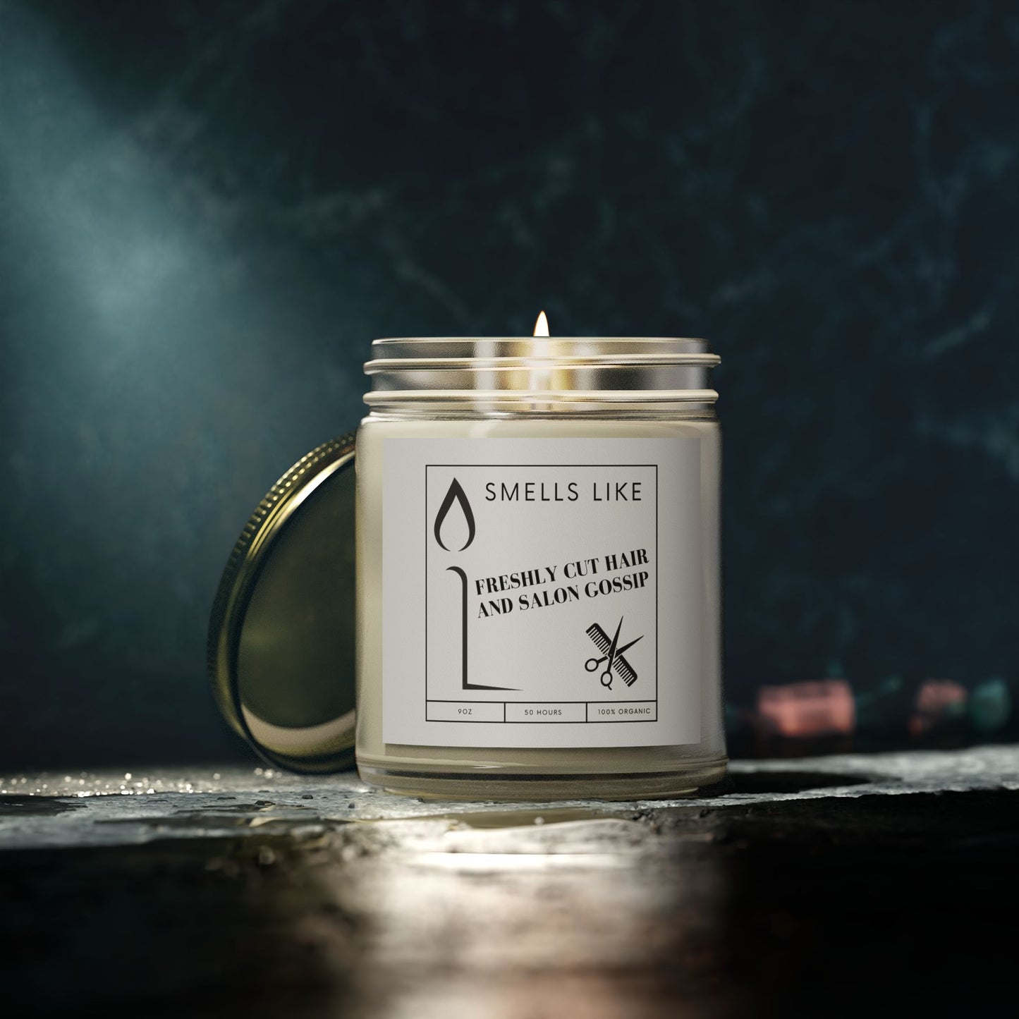Scented Candles, Brand New Look The Candle for a Fresh Cut!