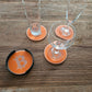 Set onderzetters Bitcoin logo